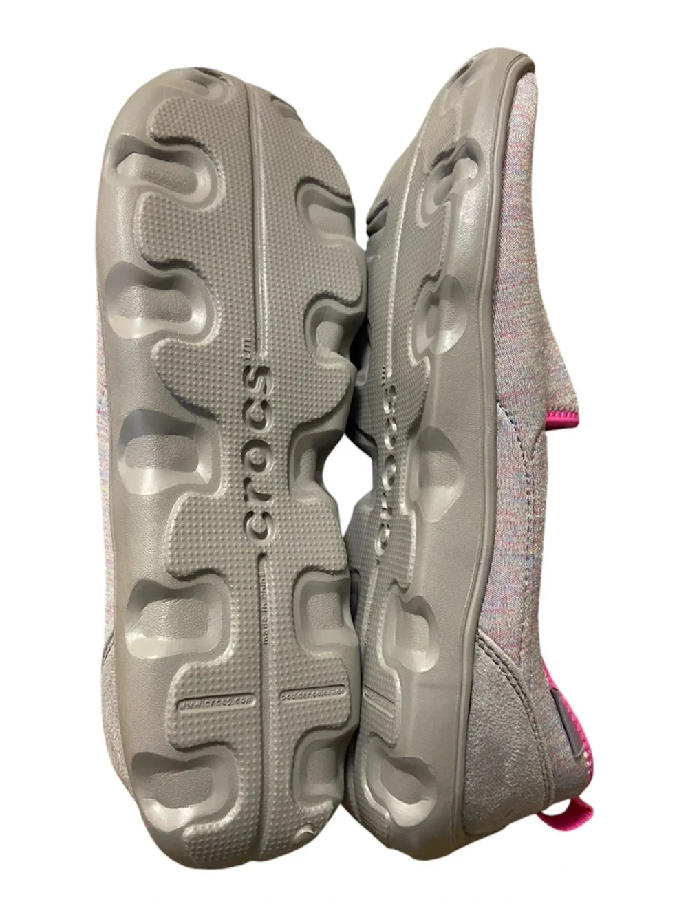 CROCS Women’s Slip-On shoes with Hot Pink Lining Sz 10 NWOT